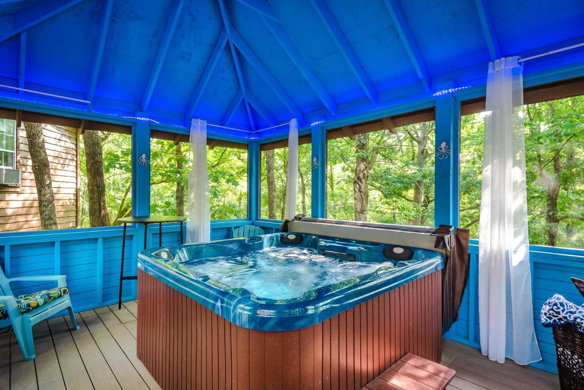 The Woods Cabins Eureka Springs Eksteriør bilde